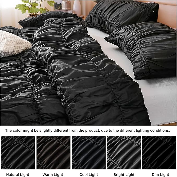 100% Cotton Comforter Set - King - 3 Piece