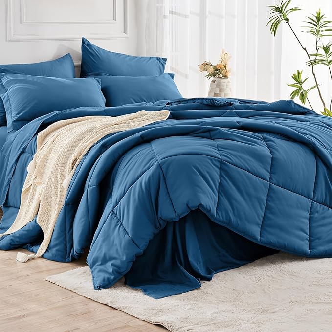 Down Alternative Comforter Set - Queen - 7 Piece
