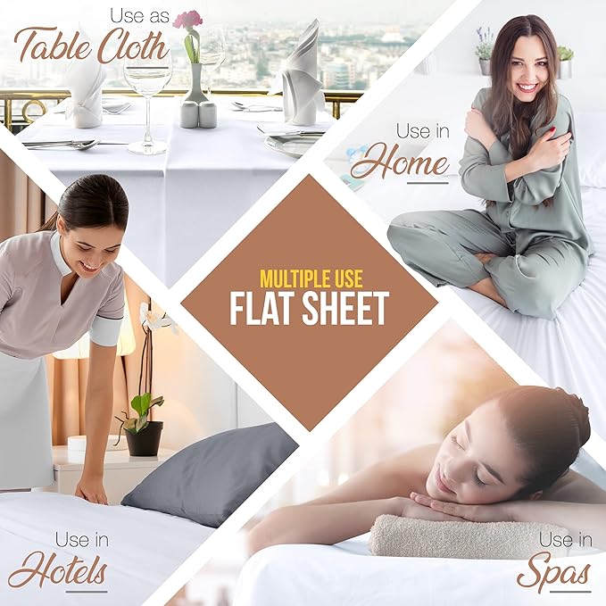 Microfiber Flat Sheet - Full
