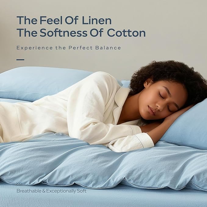 Linen Pillowcase Set - King - 20 x 36 in - 2 Piece