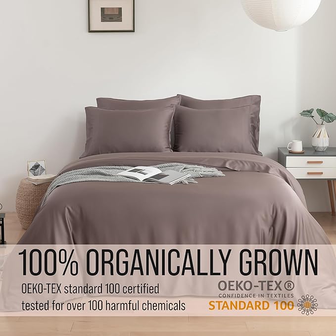 Bamboo Cooling Bed Sheet Set - King - 6 Piece