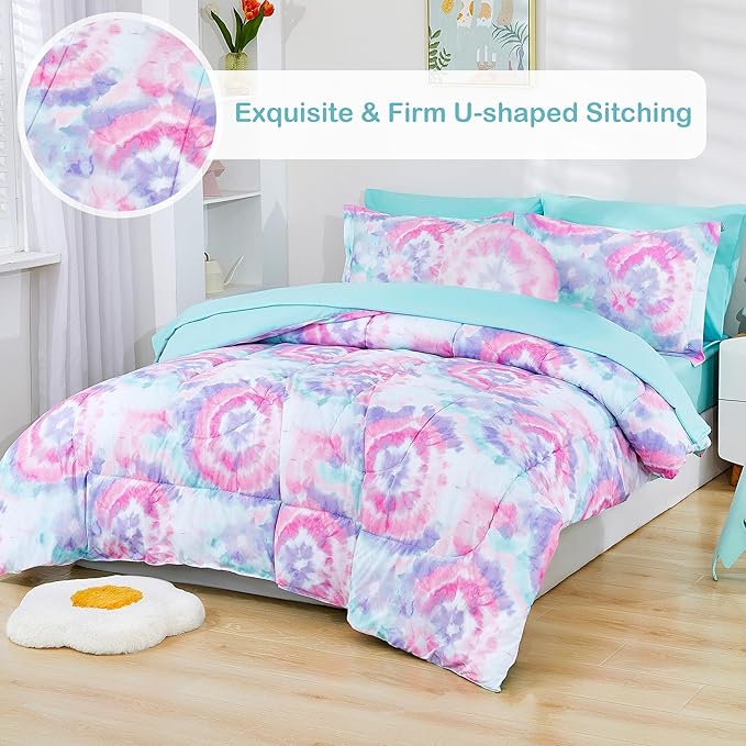 Microfiber Comforter Set - Twin - 6 Piece