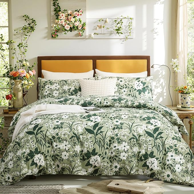 100% Cotton Duvet Cover Set - Queen - 3 Piece