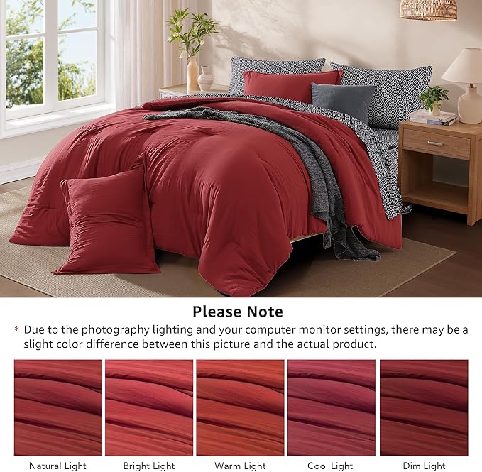 Comforter Set - King - 7 Piece