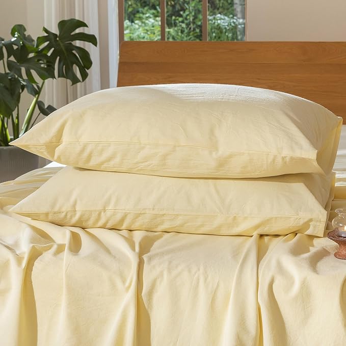 Linen Pillowcase - King