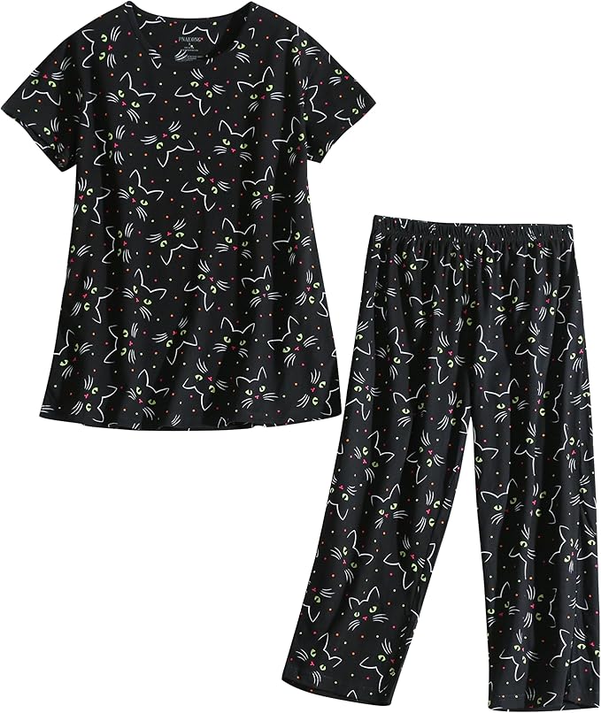 Women's Capri Pajama Set - 2 Piece