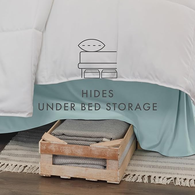 Linen Bed Skirt - Full