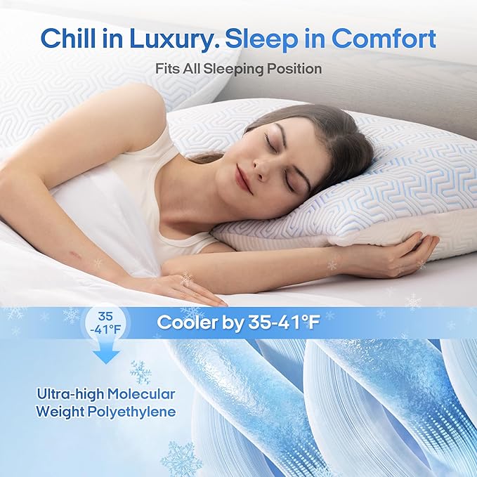 Cooling Bed Pillow - Standard