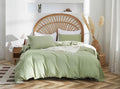 Linen Duvet Cover Set - King - 3 Piece