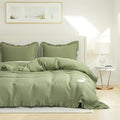Linen Duvet Cover Set - Full - 3 Piece