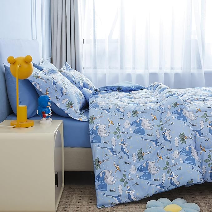 Microfiber Comforter Set - Twin - 6 Piece