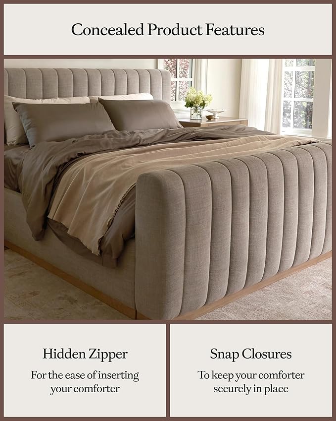 Bamboo Cooling Duvet Cover - Queen
