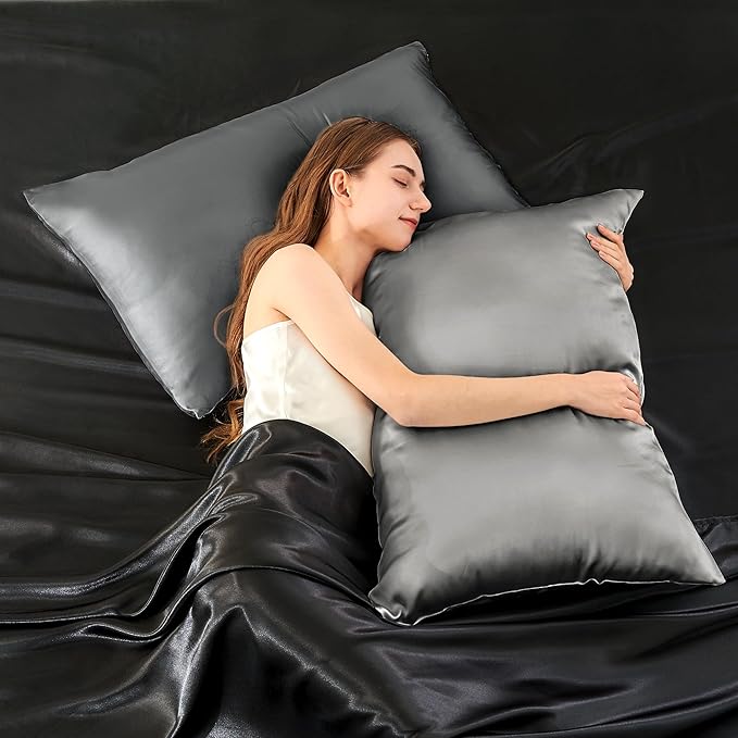 Mulberry Silk Cooling Pillowcase - Standard - 20 x 26 in