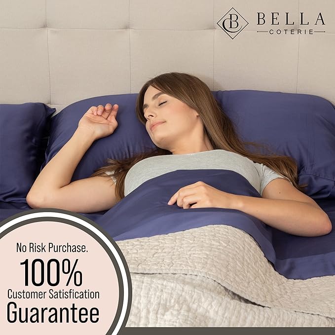 Bamboo Cooling Bed Sheet Set - Twin XL - 18 in Deep Pocket