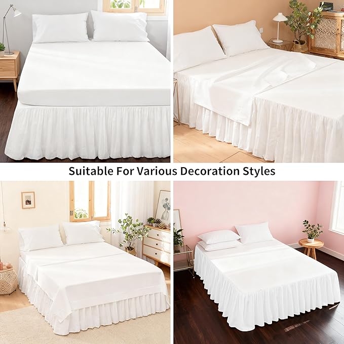 Linen Bed Skirt - King