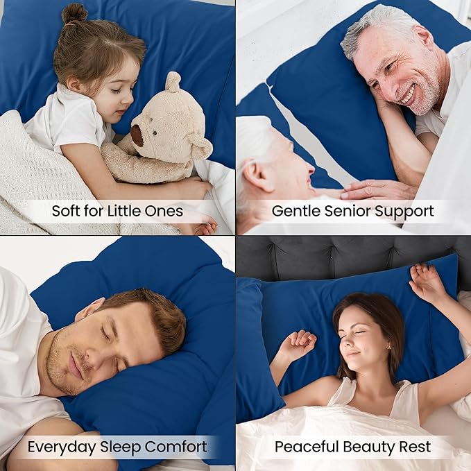 Microfiber Pillowcase Set - Queen - 20 x 30 in - 2 Pack