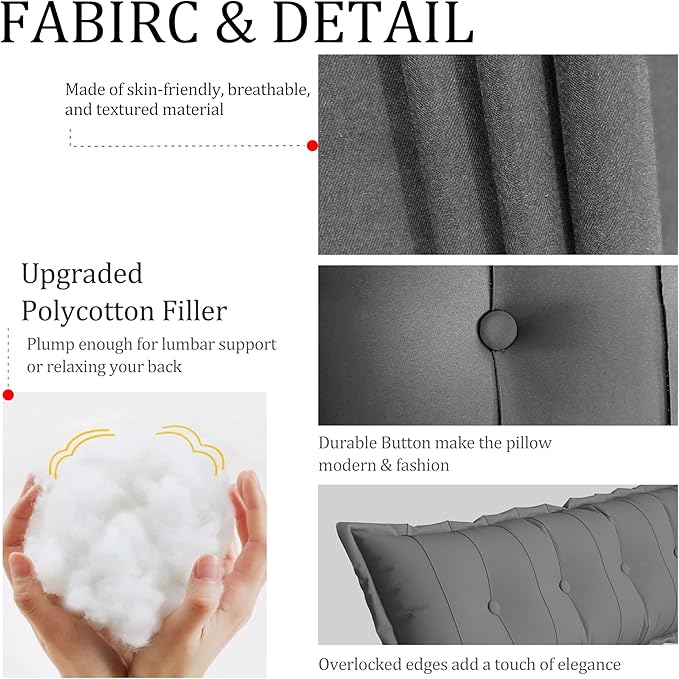 Backrest Pillow - King