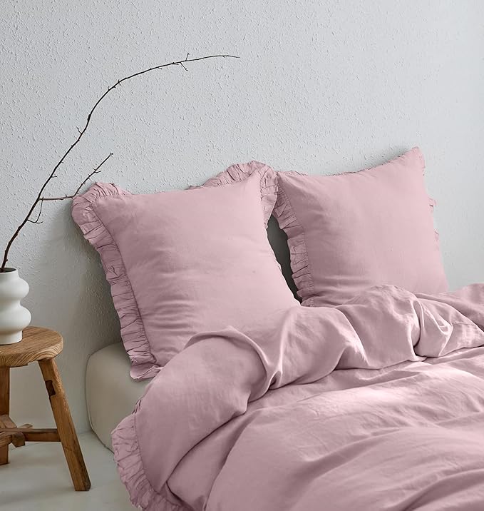 Linen Pillowcase Set - 26 x 26 in - 2 Piece