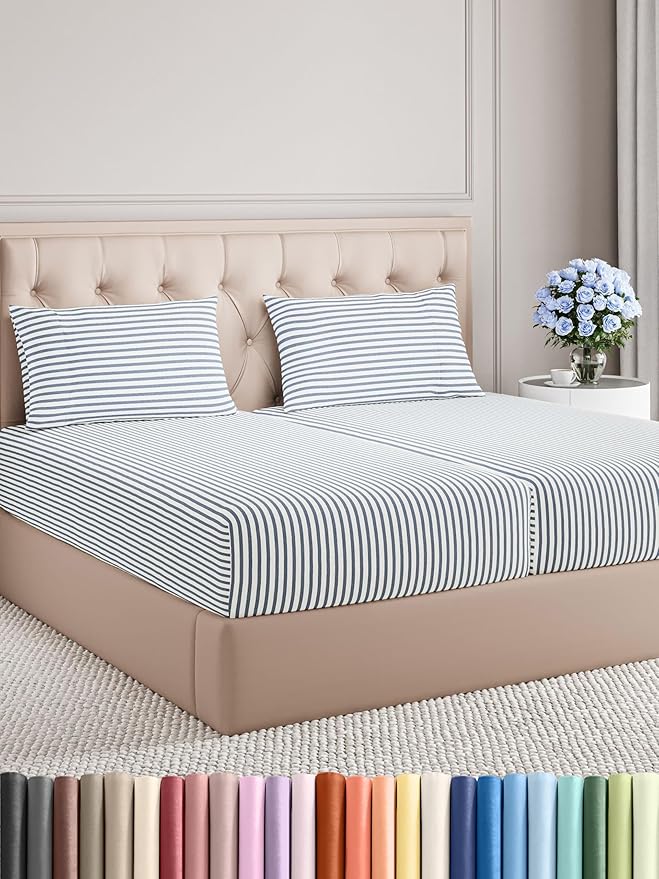 Cooling Bed Sheet Set - Split King - 5 Piece