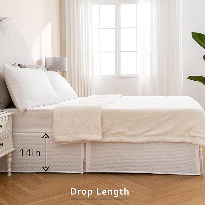 Bed Skirt - Twin - 14 in Drop
