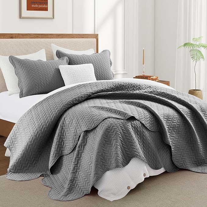 Microfiber Quilt Set - California King - 8 Pack