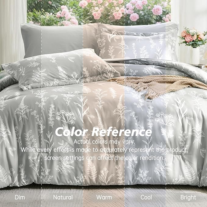 Comforter Set - King - 7 Piece