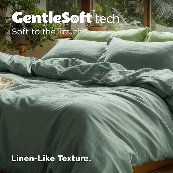 Linen Duvet Cover Set - King