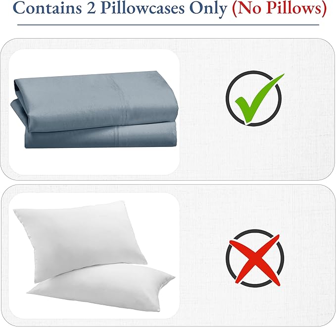 100% Cotton Pillowcase - King