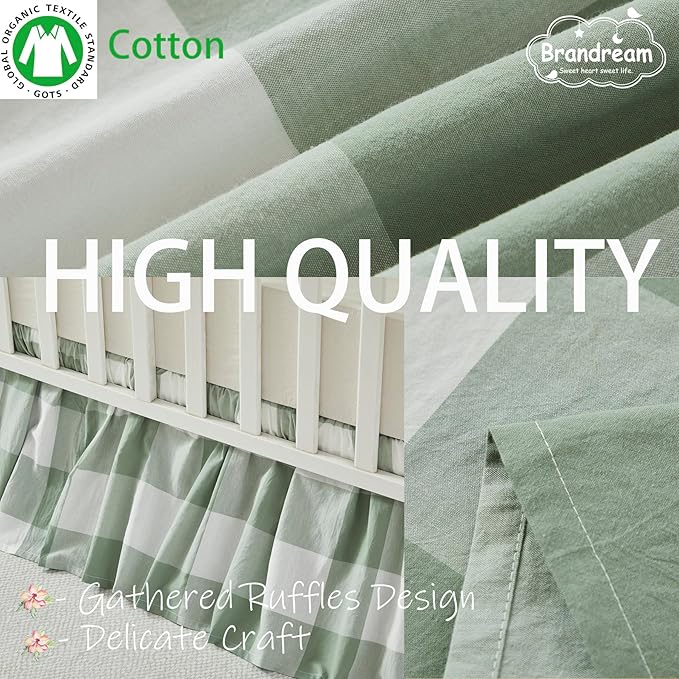 100% Cotton Bed Skirt