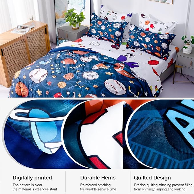 Comforter Set - Twin - 7 Piece