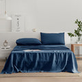Linen Bed Sheet Set - Full - 4 Piece