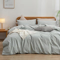 Linen Duvet Cover Set - King - 3 Piece