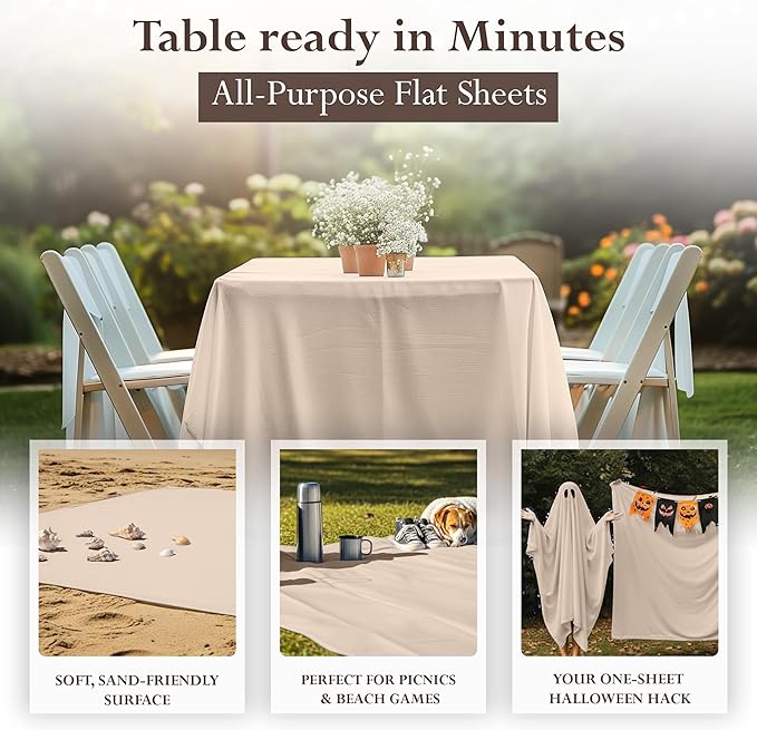 Microfiber Flat Sheet - Twin