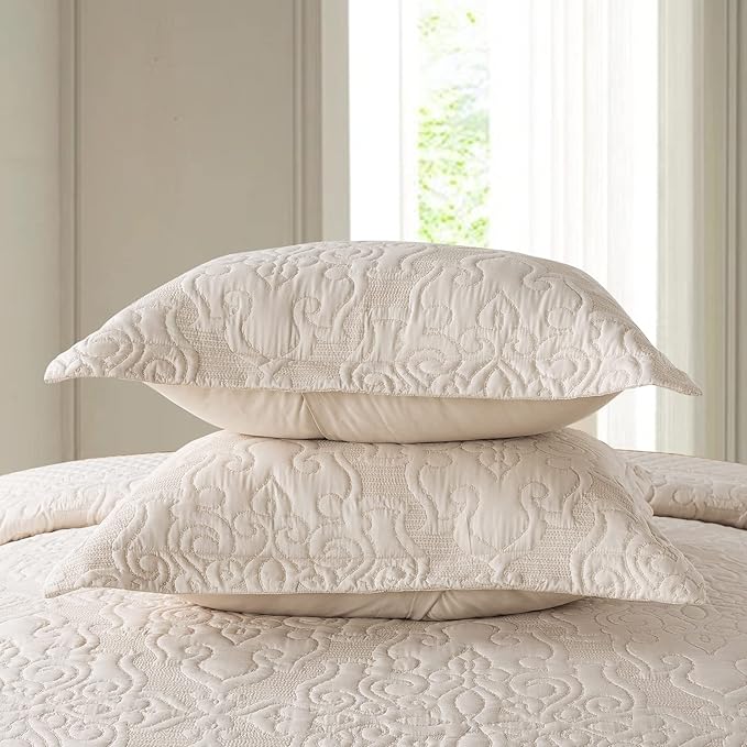 Microfiber Quilt Set - Queen