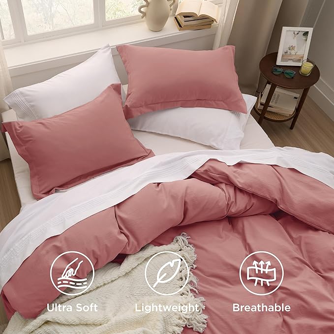 Duvet Cover Set - King - 104 x 90 in - 3 Piece