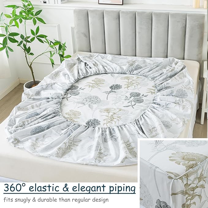 Bed Sheet Set - Twin XL - 4 Piece