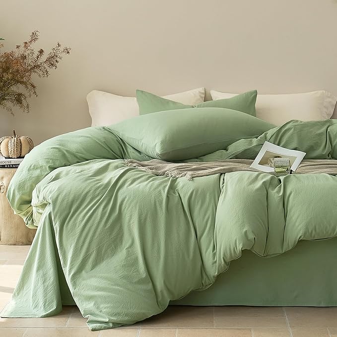 Linen Duvet Cover Set - Queen