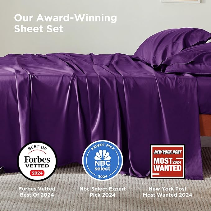 Bamboo Cooling Bed Sheet Set - Full