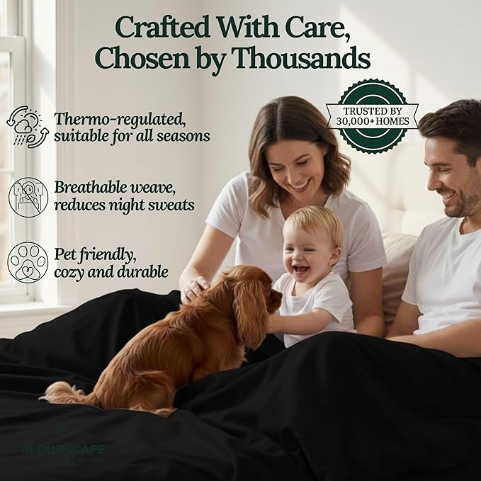 Linen Bed Sheet Set - California King - 4 Piece