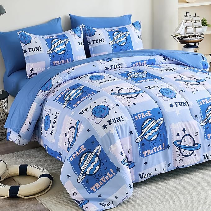 Comforter Set - Queen - 7 Piece