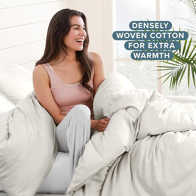 100% Cotton Duvet Cover Set - Queen