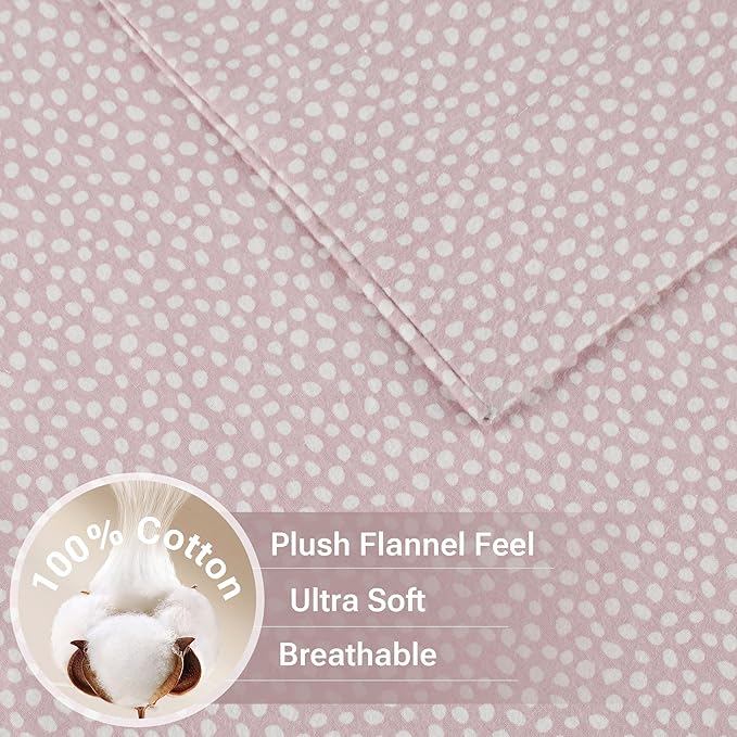 100% Cotton Bed Sheet Set - Twin - 3 Piece