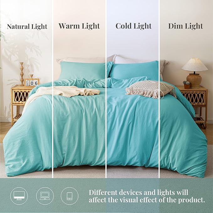 Microfiber Duvet Cover Set - 3 Piece