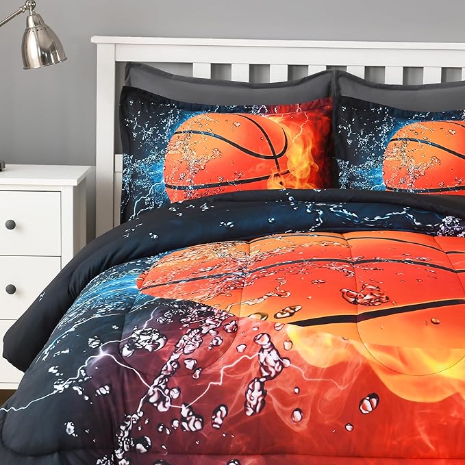 Microfiber Comforter Set - Queen - 90 x 90 in - 3 Piece