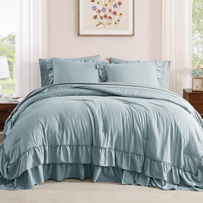 Comforter Set - Queen - 7 Piece