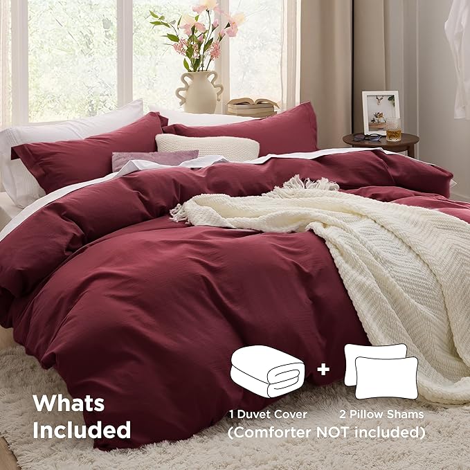 Duvet Cover Set - King - 104 x 90 in - 3 Piece