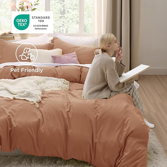 Duvet Cover Set - King - 104 x 90 in - 3 Piece