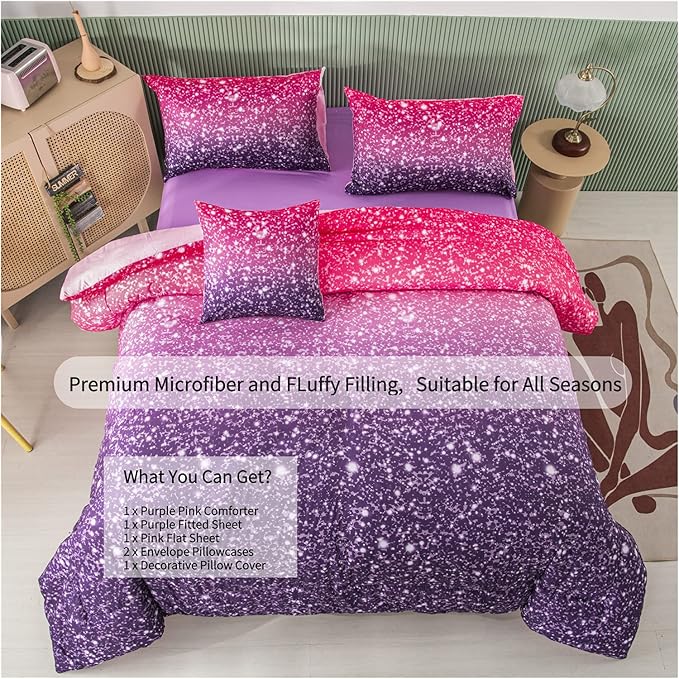 Comforter Set - Queen - 6 Piece