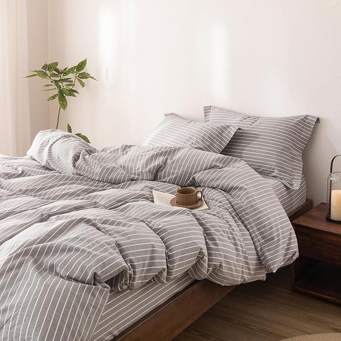 Linen Duvet Cover Set - Queen