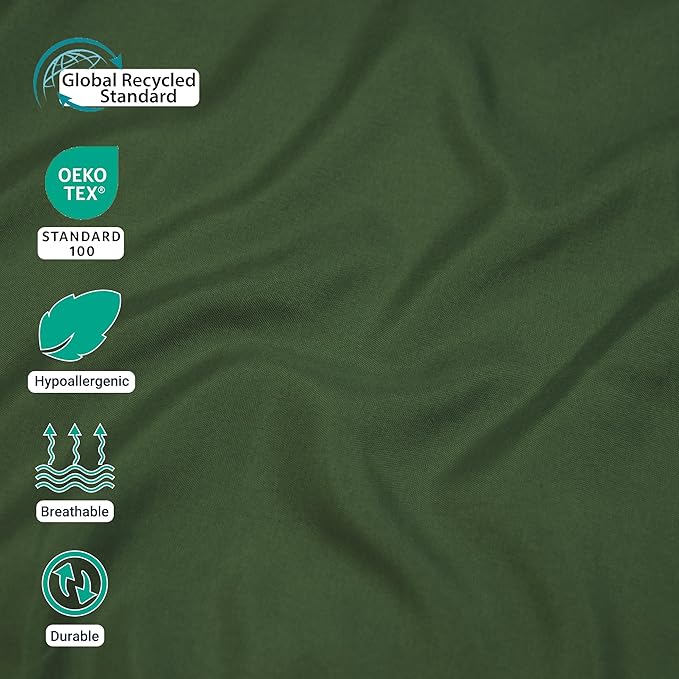 Microfiber Hypoallergenic Flat Sheet - Queen